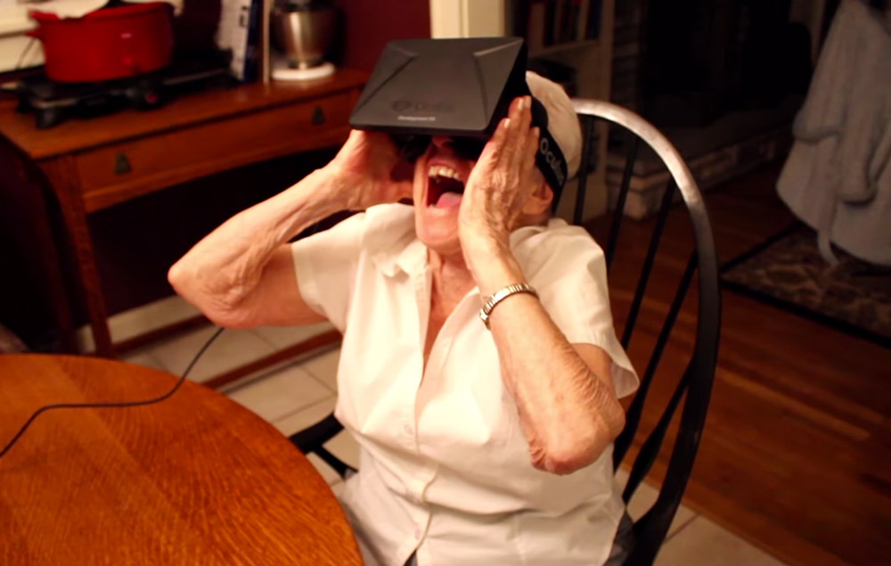 Oculus Rift Grandma