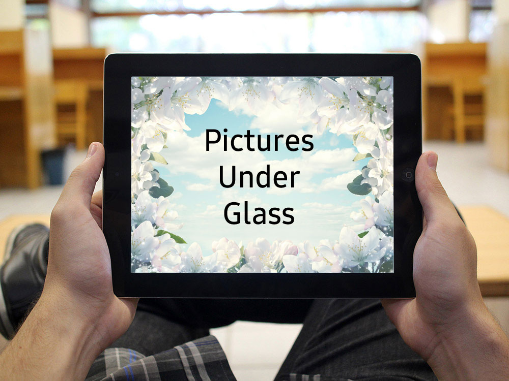 Pictures under glass